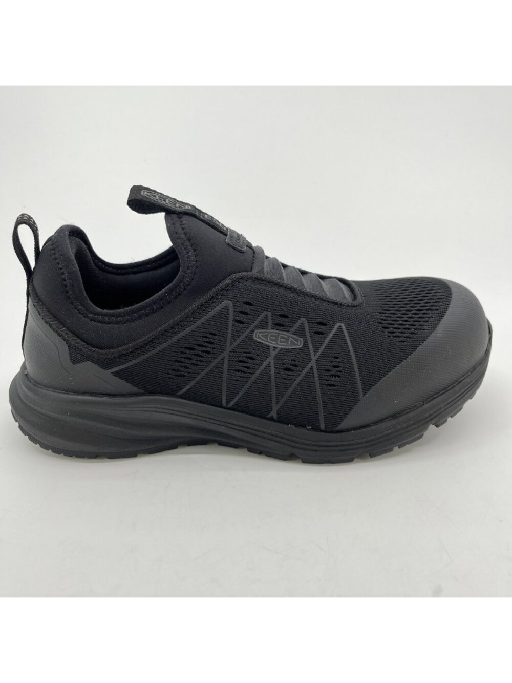 Keen Vista Energy Shift ESD Womens Size 6D Black Work Slip On Shoes Sneakers